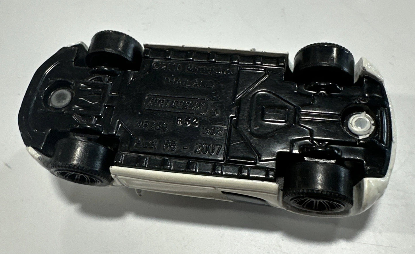 Loose Hot Wheels Speed Machines Audi R8; Pearl White