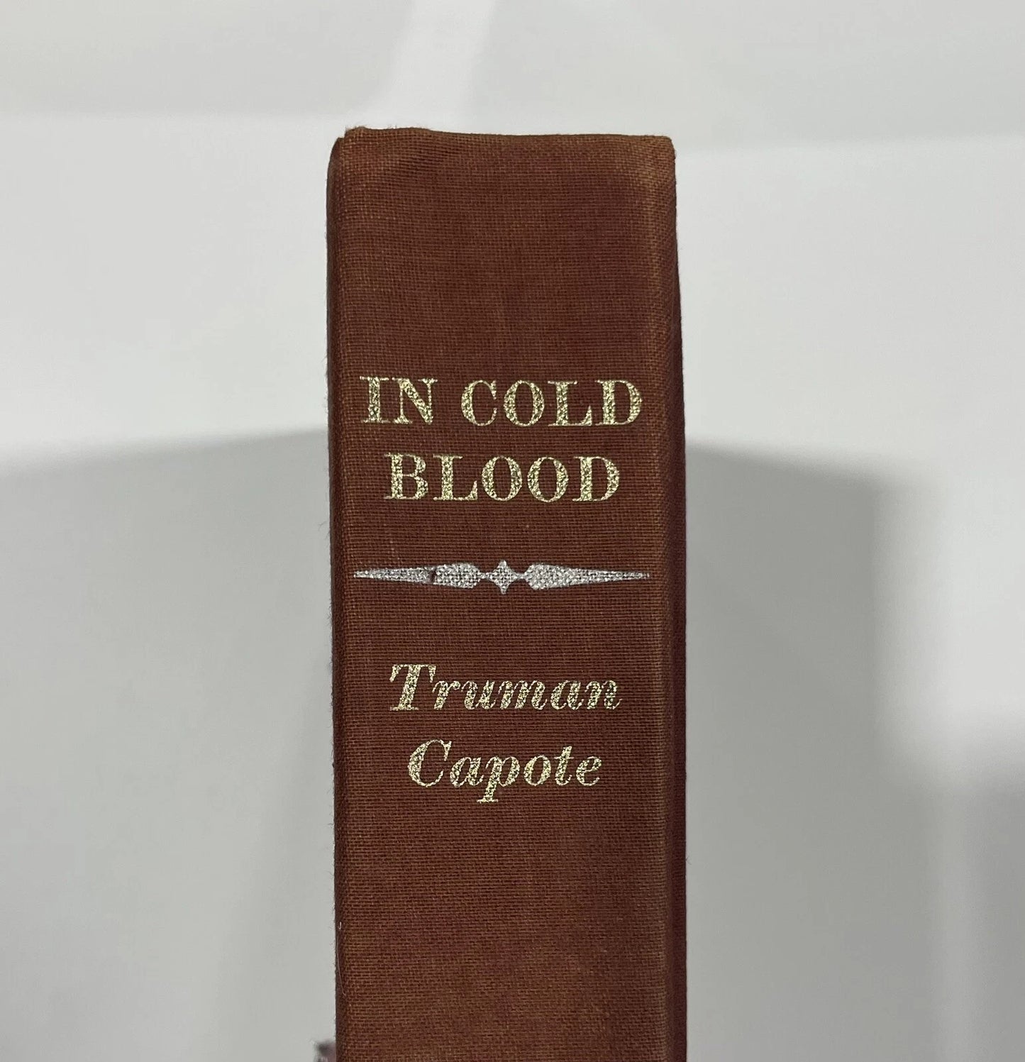 1965 1st Edition In Cold Blood Truman Capote