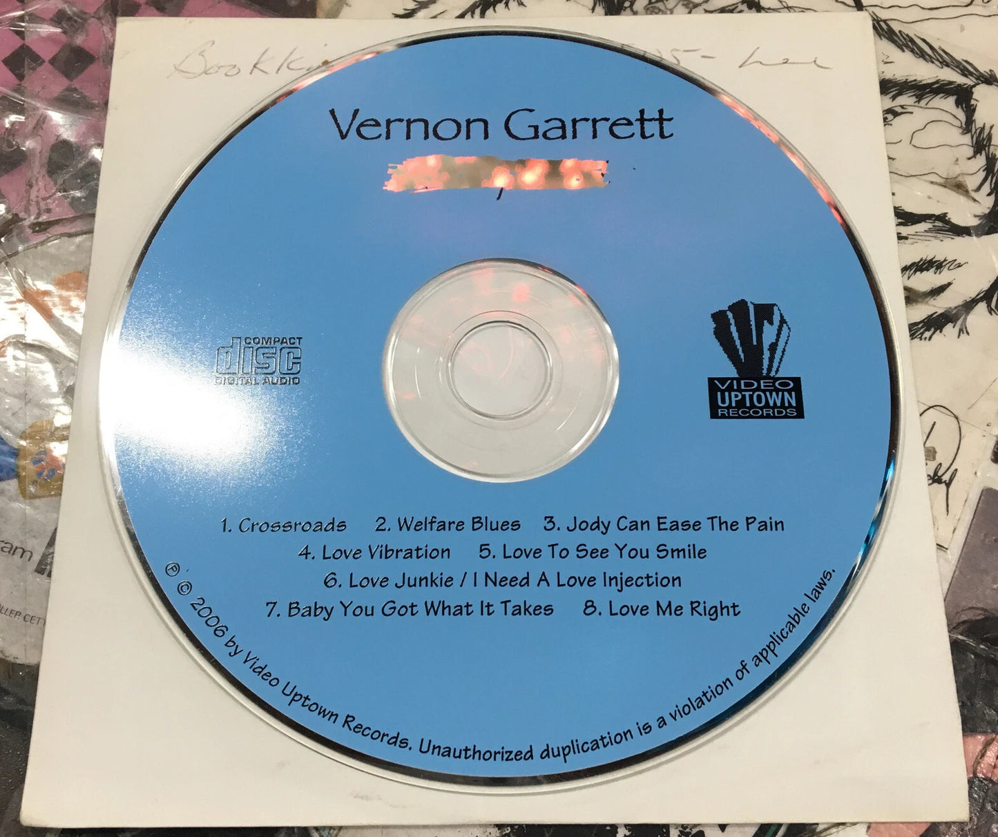 Vernon Garrett Self Titled CD