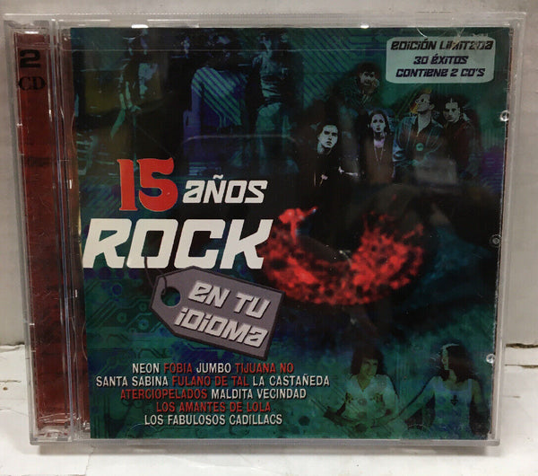 15 Anos Rock Various CD Set