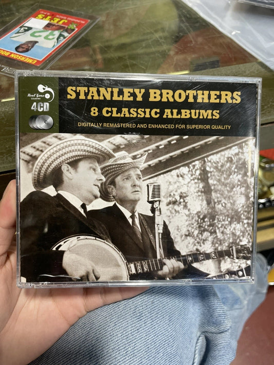 STANLEY BROTHERS - 8 Classic Albums - 4 CD - Box Set
