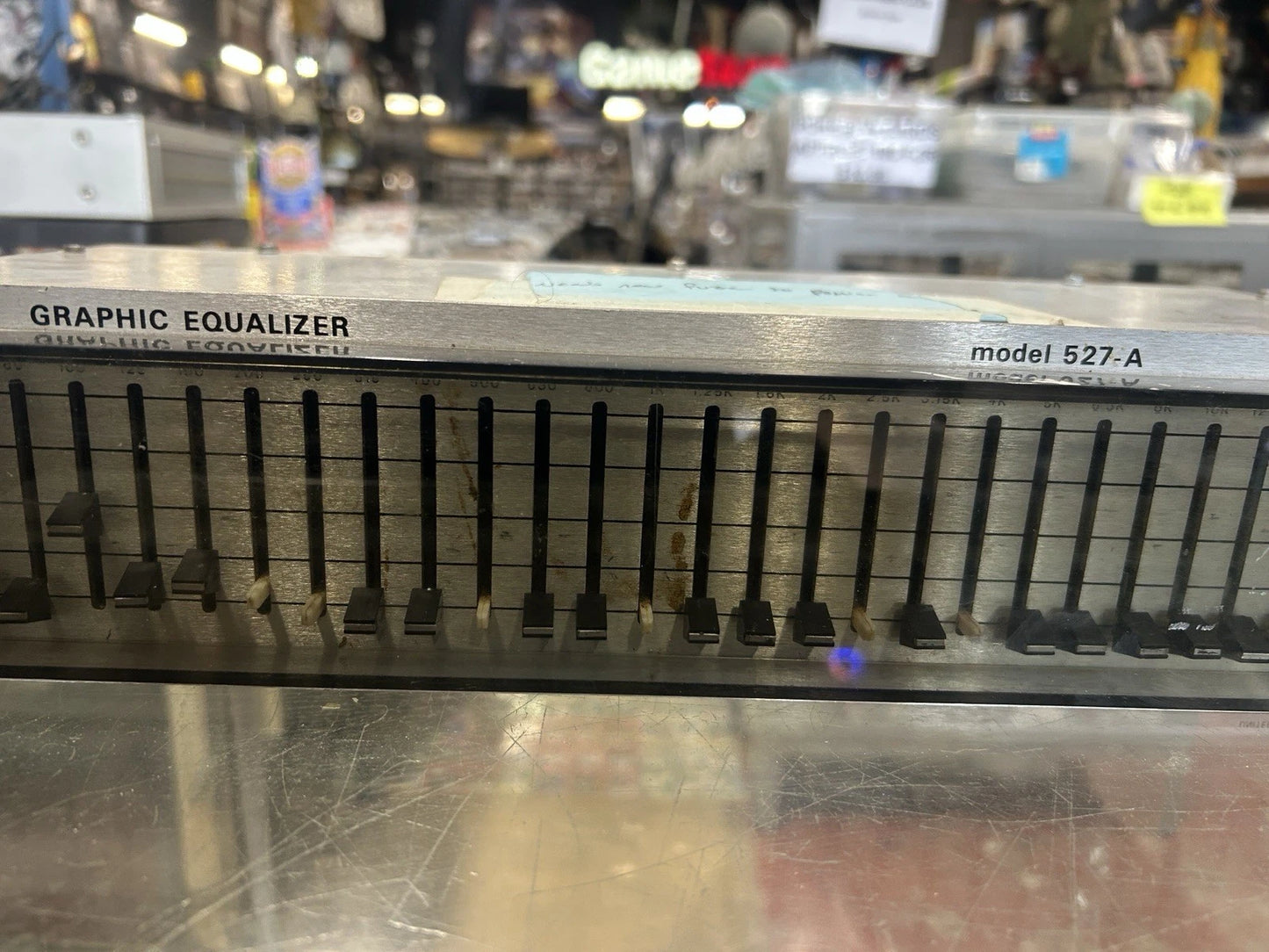 Urei 527-A 527A Graphic Equalizer Vintage Rack As is