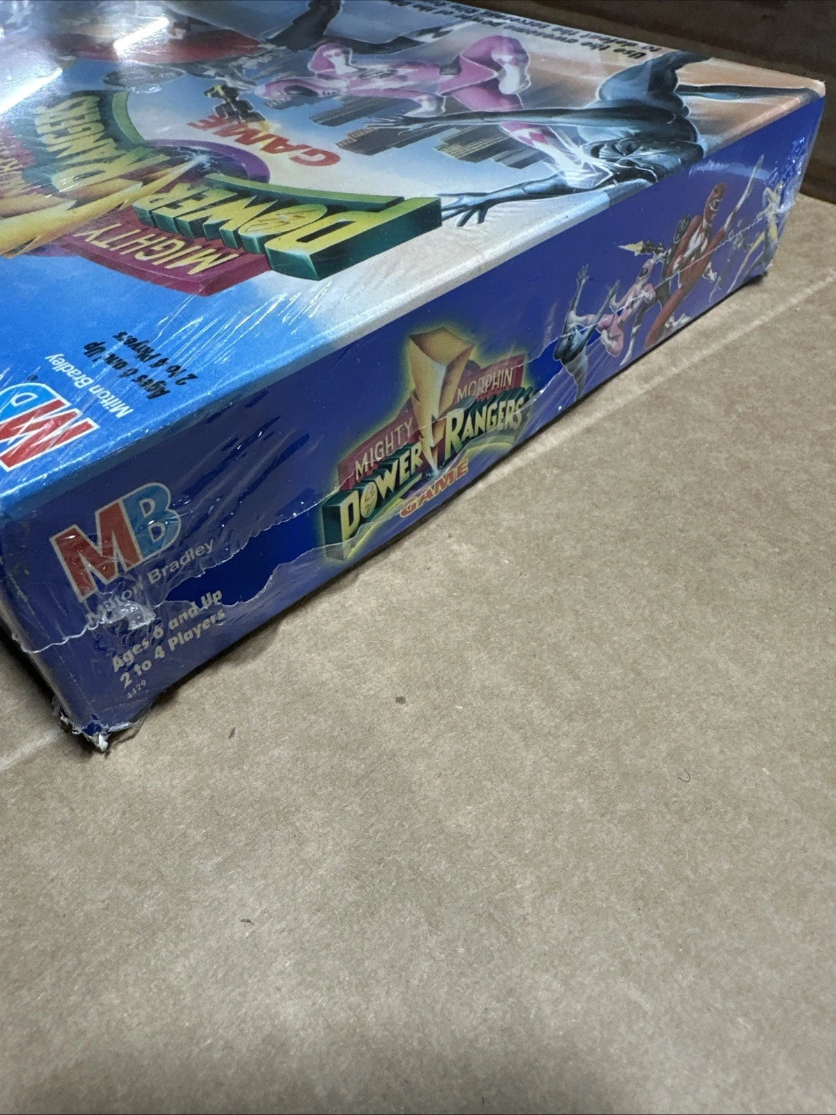 Mighty Morphin POWER RANGERS Board Game Original 1993 SEALED New