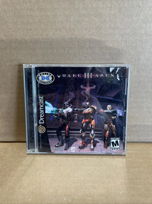 Quake III 3 Arena (Sega Dreamcast) CIB COMPLETE & TESTED