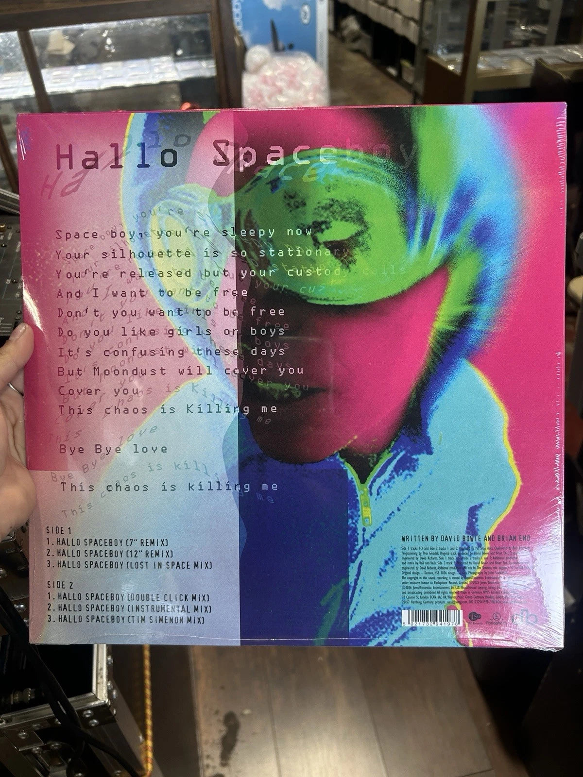 DAVID BOWIE – HALLO SPACEBOY – PINK - RSD 2026 - 12"