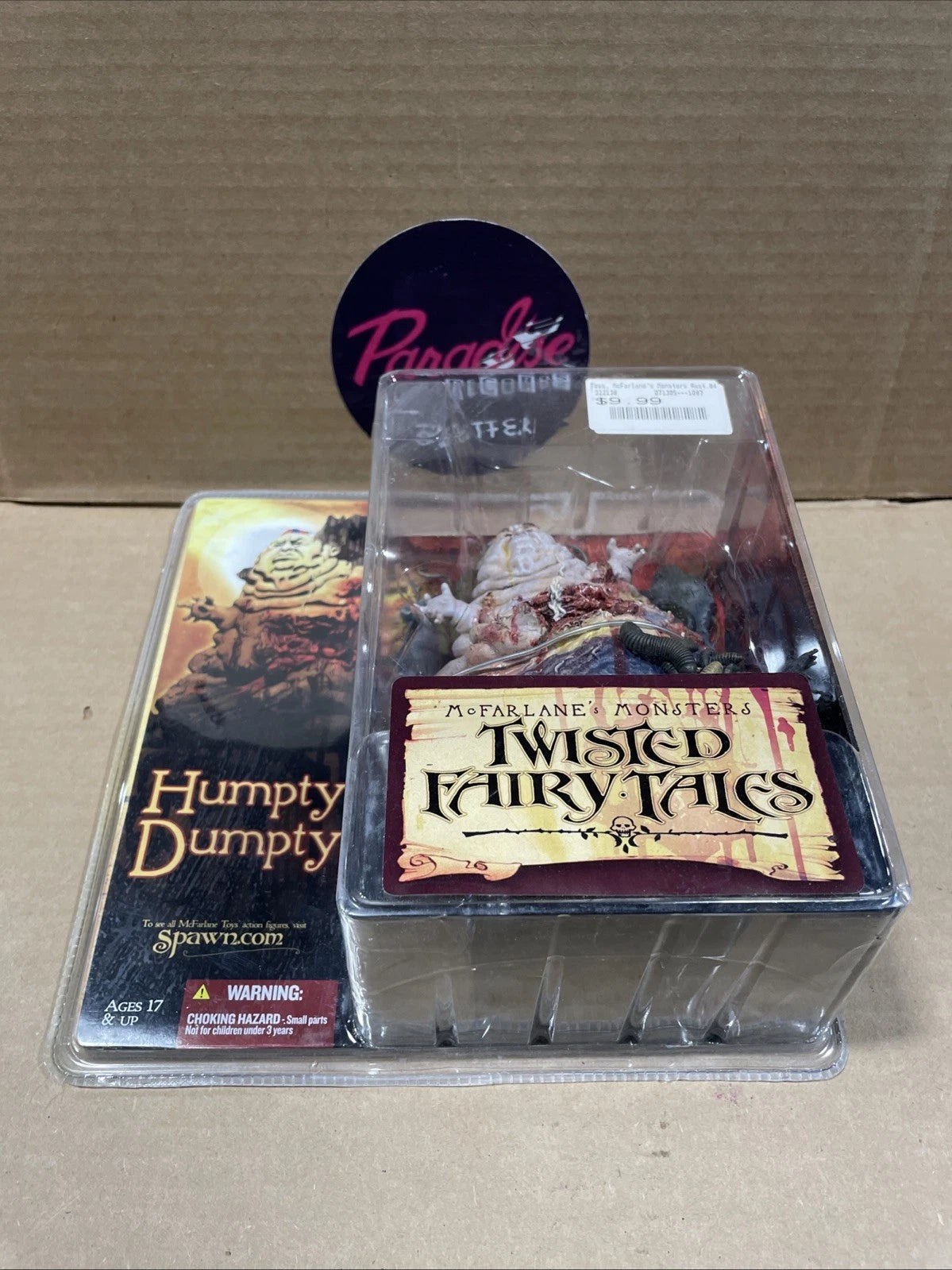 McFarlane Monsters Twisted Fairy Tales Series 4 Humpty Dumpty Sealed New 2005