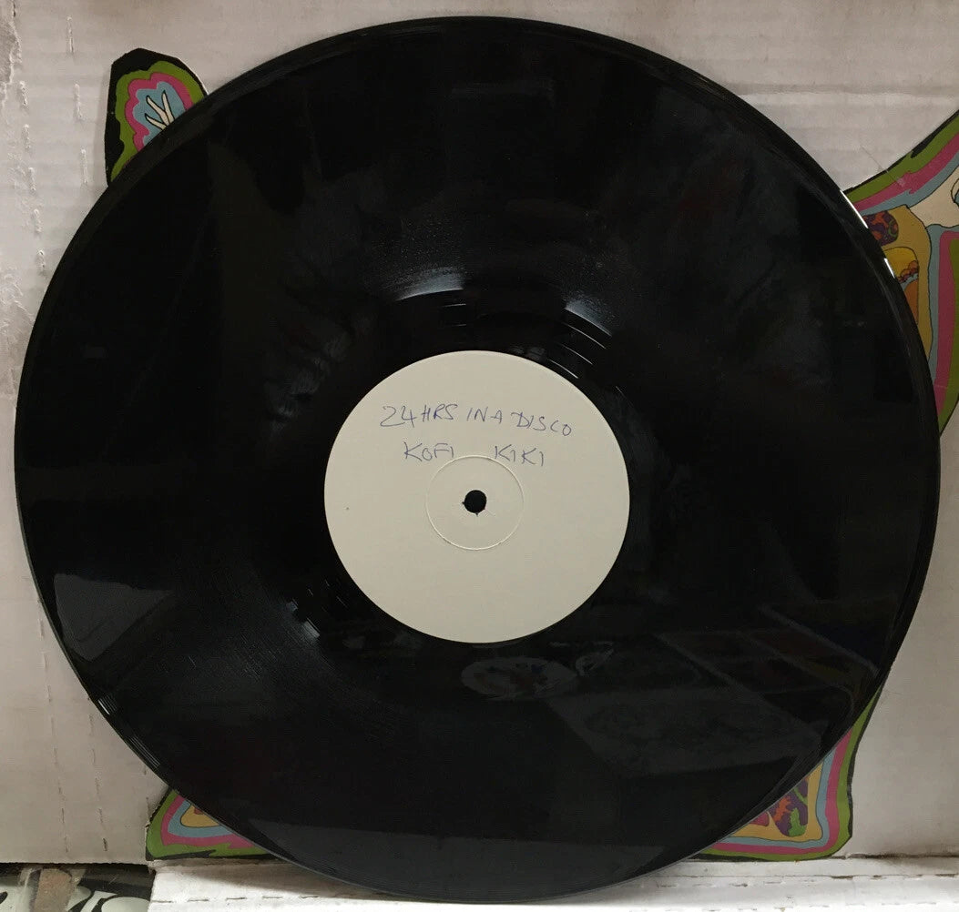 Kofi & Kiki 24 Hours In A Disco 12” UK Test Pressing Promo Record 12BRO70