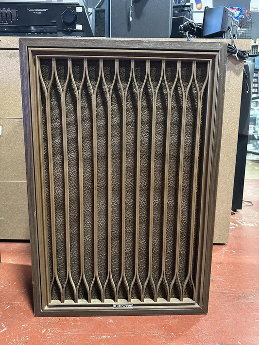 Vintage 1970s Kenwood KL-888s 5-Way 6 Driver Floor Speakers Set (2)