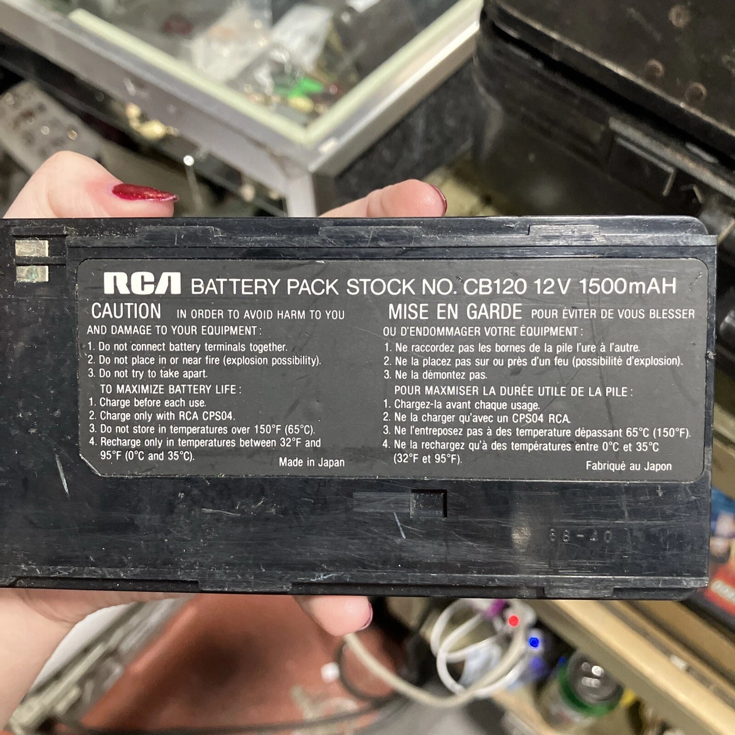 RCA VHS Camcorder UNTESTED With Case No Cord CC 275