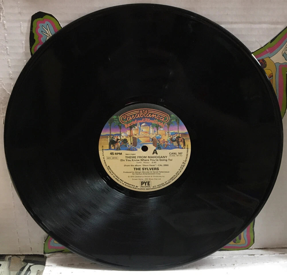 The Sylvers Theme From Mahogany 12” UK Import Record CANL167
