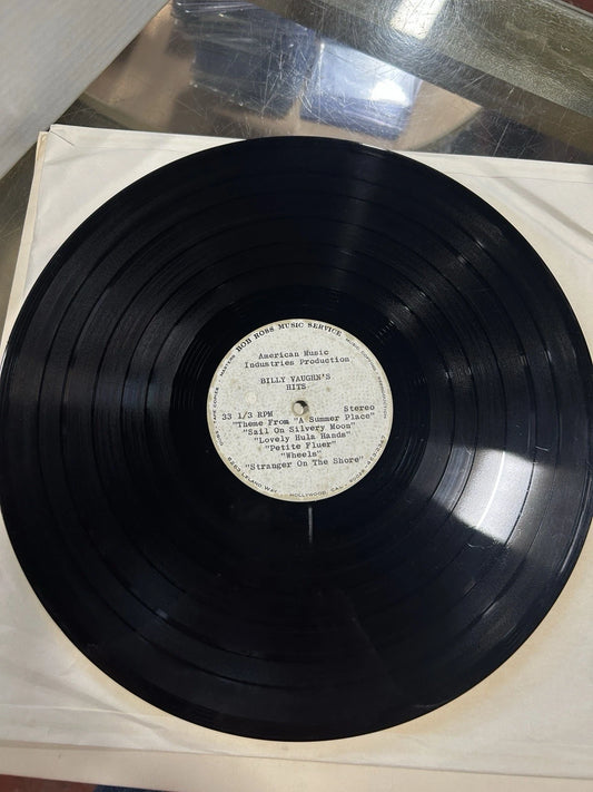 Billy Vaughn’s Hits LP Test Pressing