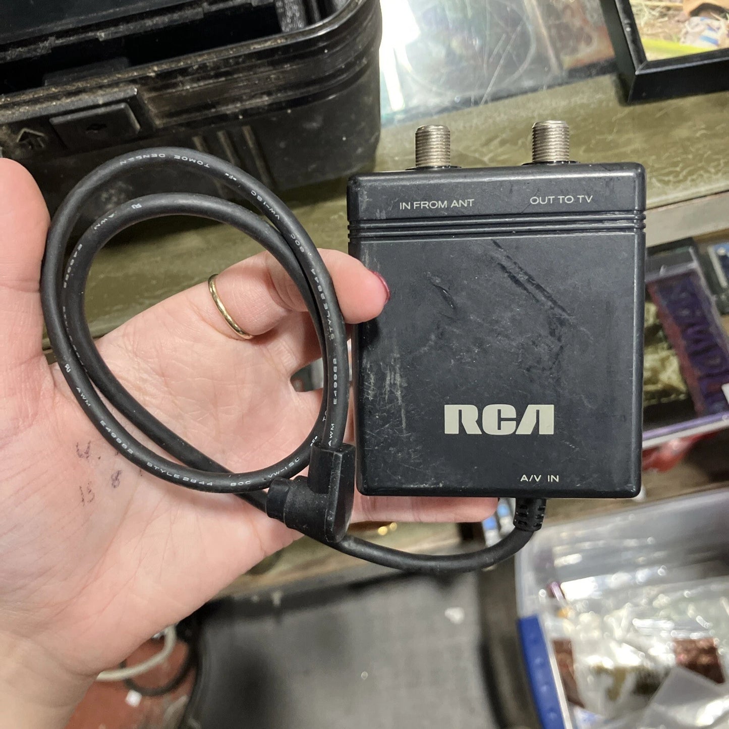 RCA VHS Camcorder UNTESTED With Case No Cord CC 275