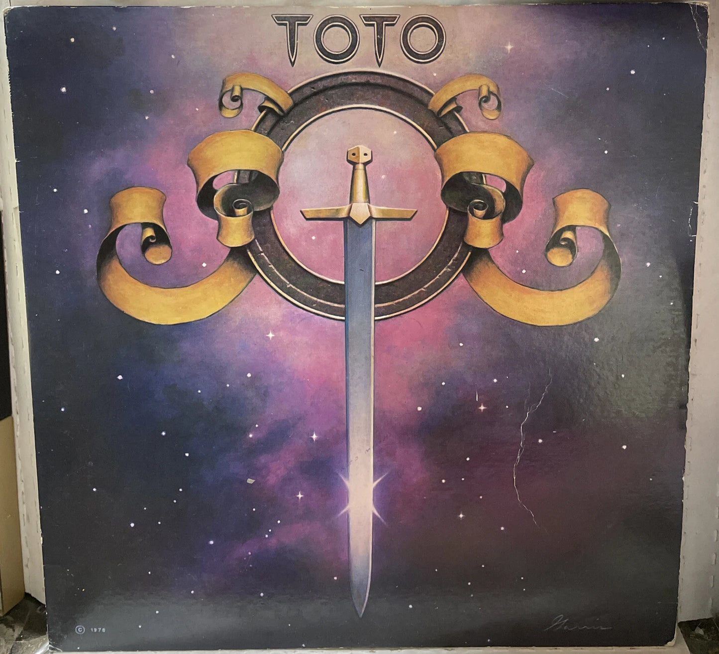 Toto Self Titled Japan Import Record w/Insert 25AP1151