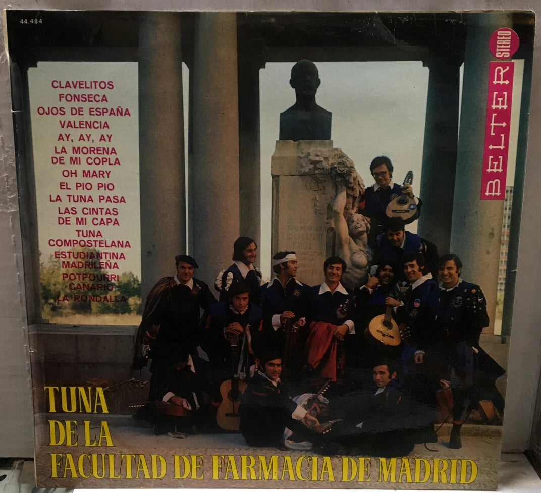 Tuna De La Facultad De Farmacia De Madrid Import Autographed Record