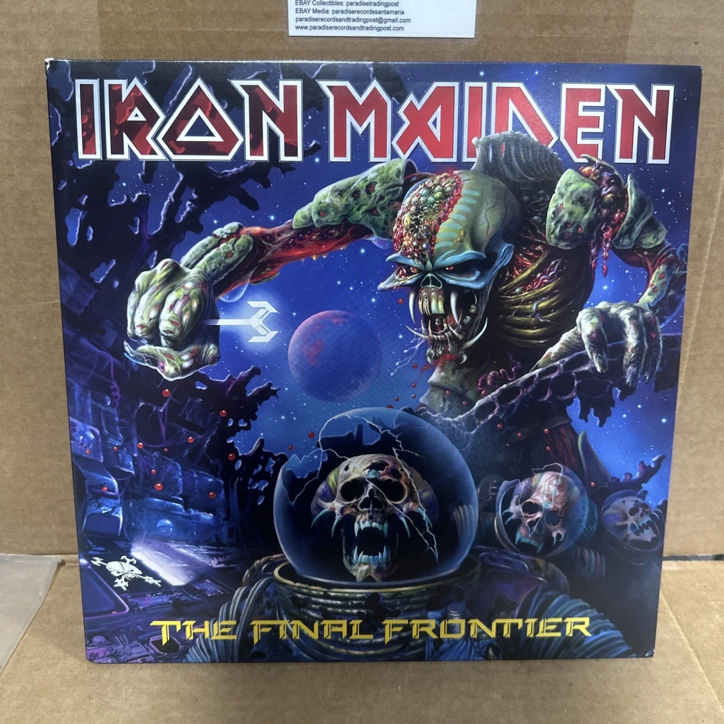 Iron Maiden The Final Frontier Limited Edition Picture Disc Vinyl LP