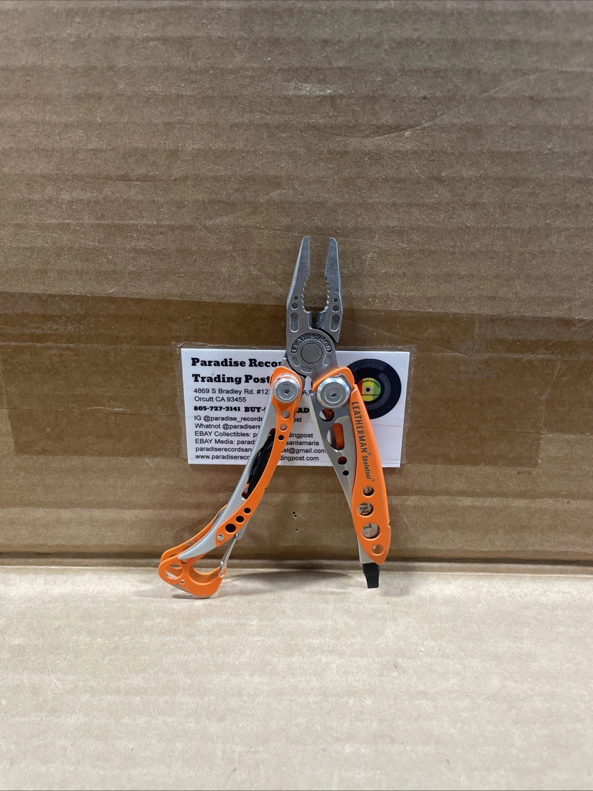 AUTHENTIC LEATHERMAN SKELETOOL RX RESCUE ORANGE