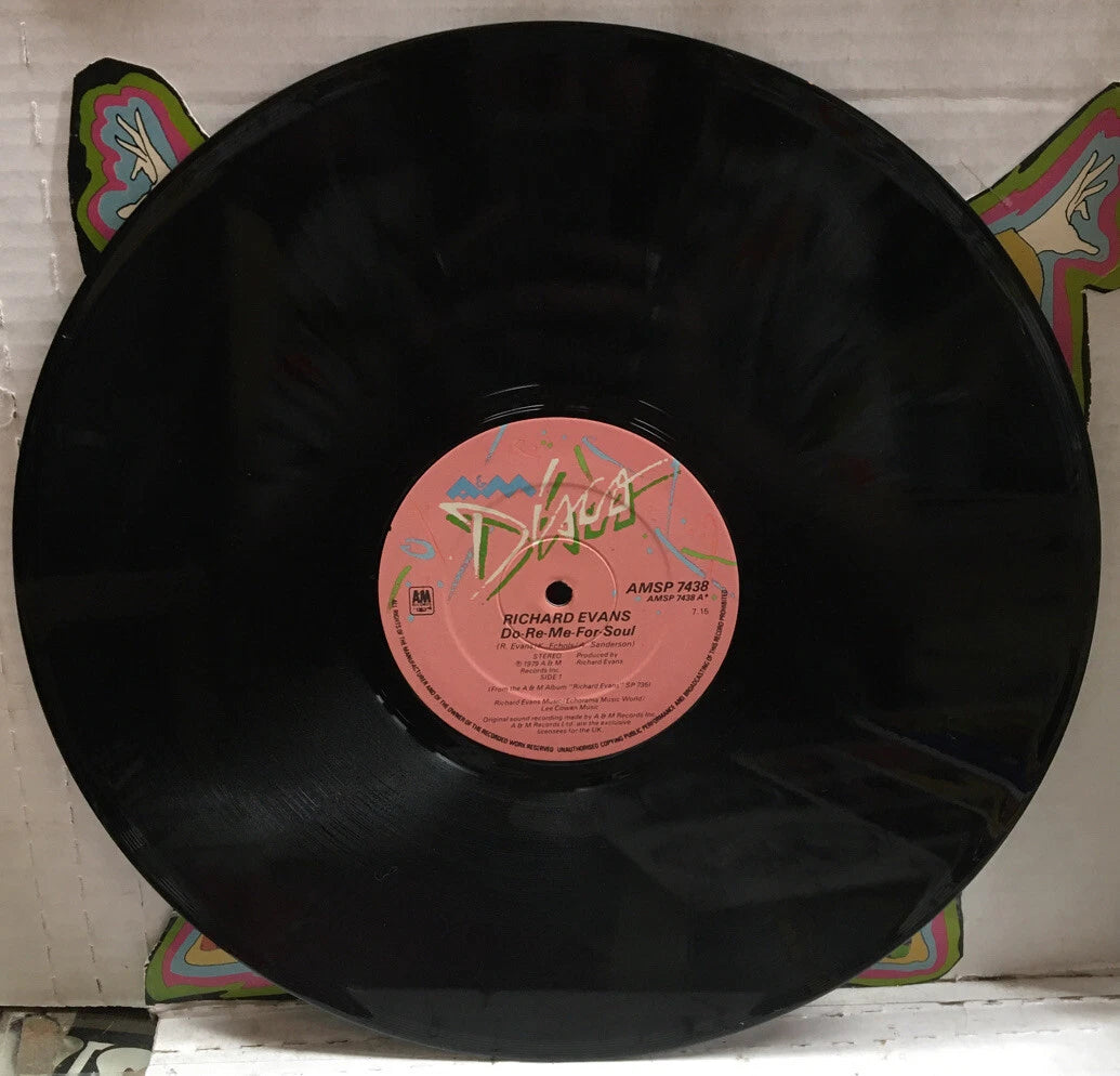 Richard Evans Do-Re-Me-For-Sale/Burning Spear 12” UK Import Record AMSP7438