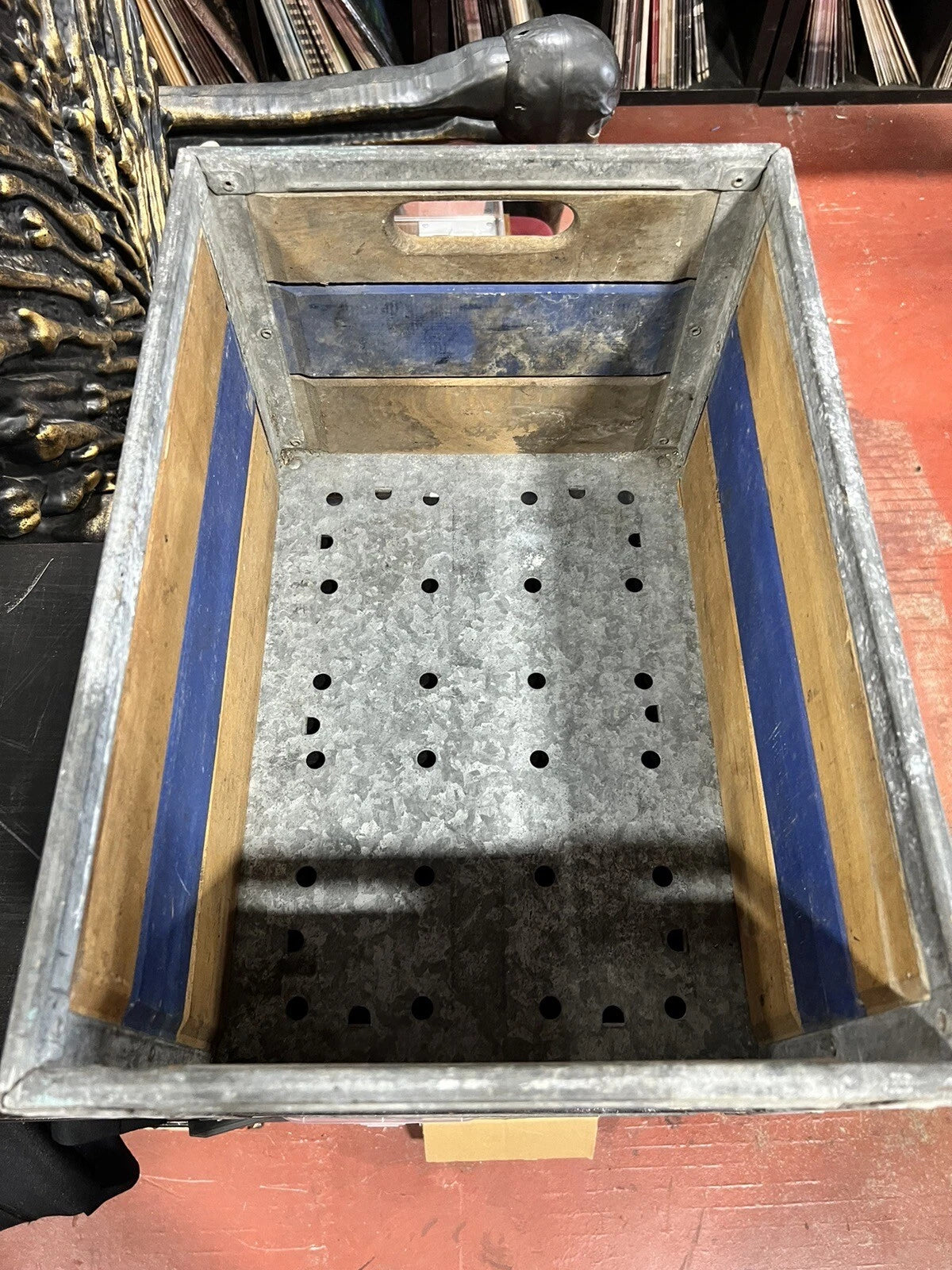 Vintage 5 Reg Cal 1963 Milk Crate