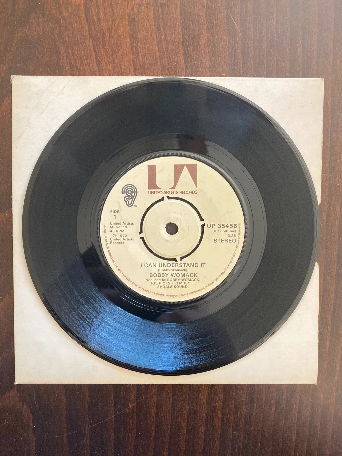 Bobby Womack -I Can Understand It /Harry Hippie (7", Single 4 Prong UK import