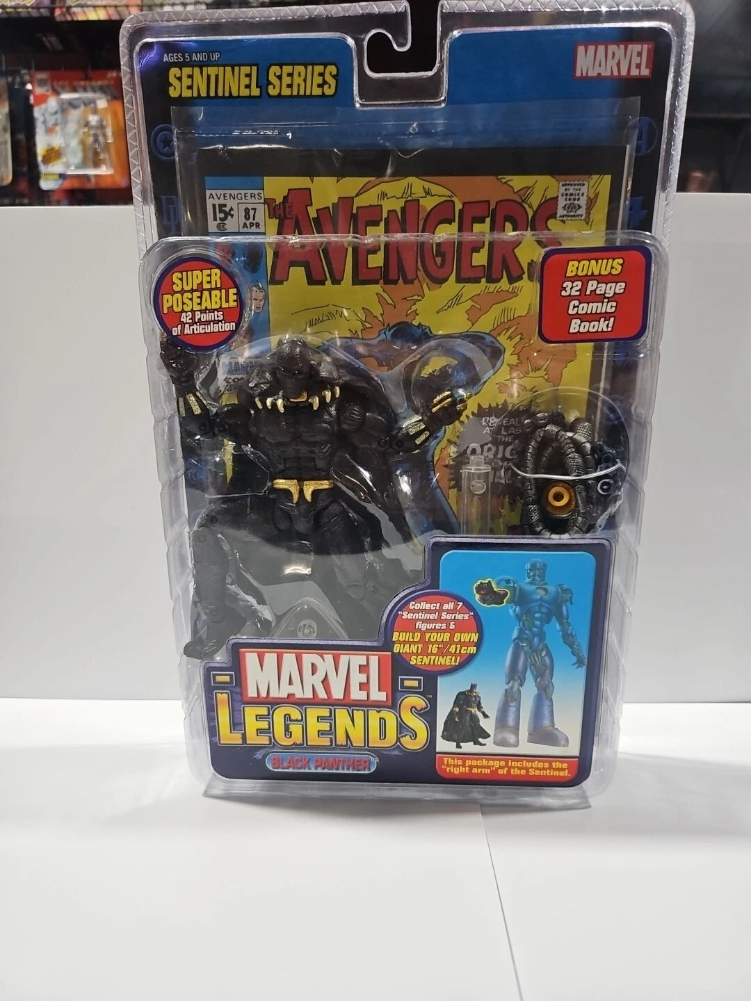 Toybiz Marvel Legends Black Panther 6in Action Figure - 71151 Sealed