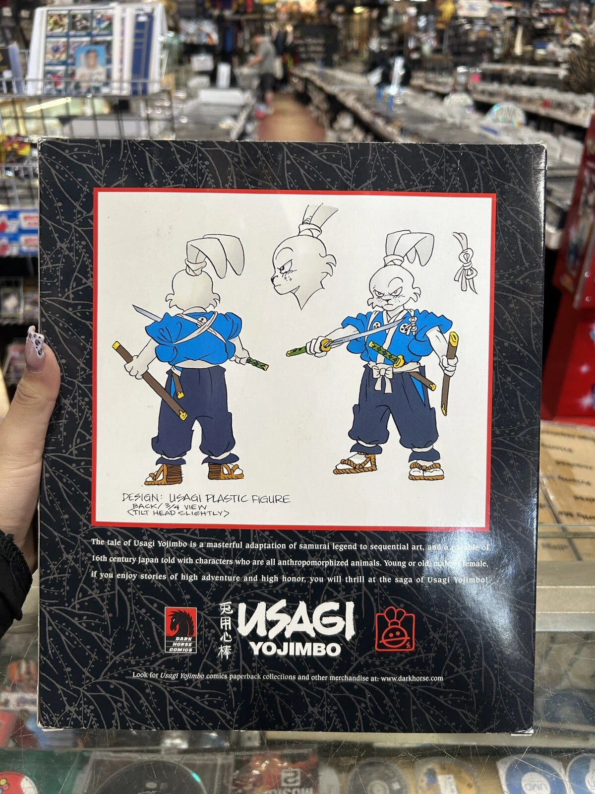 Usagi Yojimbo 10" PVC Figure by Stan Sakai's Dark Horse Comics 2003 NIB