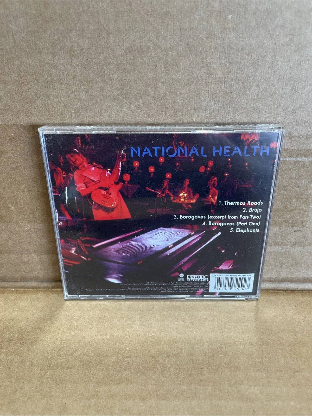 National Health CD Self Titled Progressive Rock Rare 2009 Very Good Condition