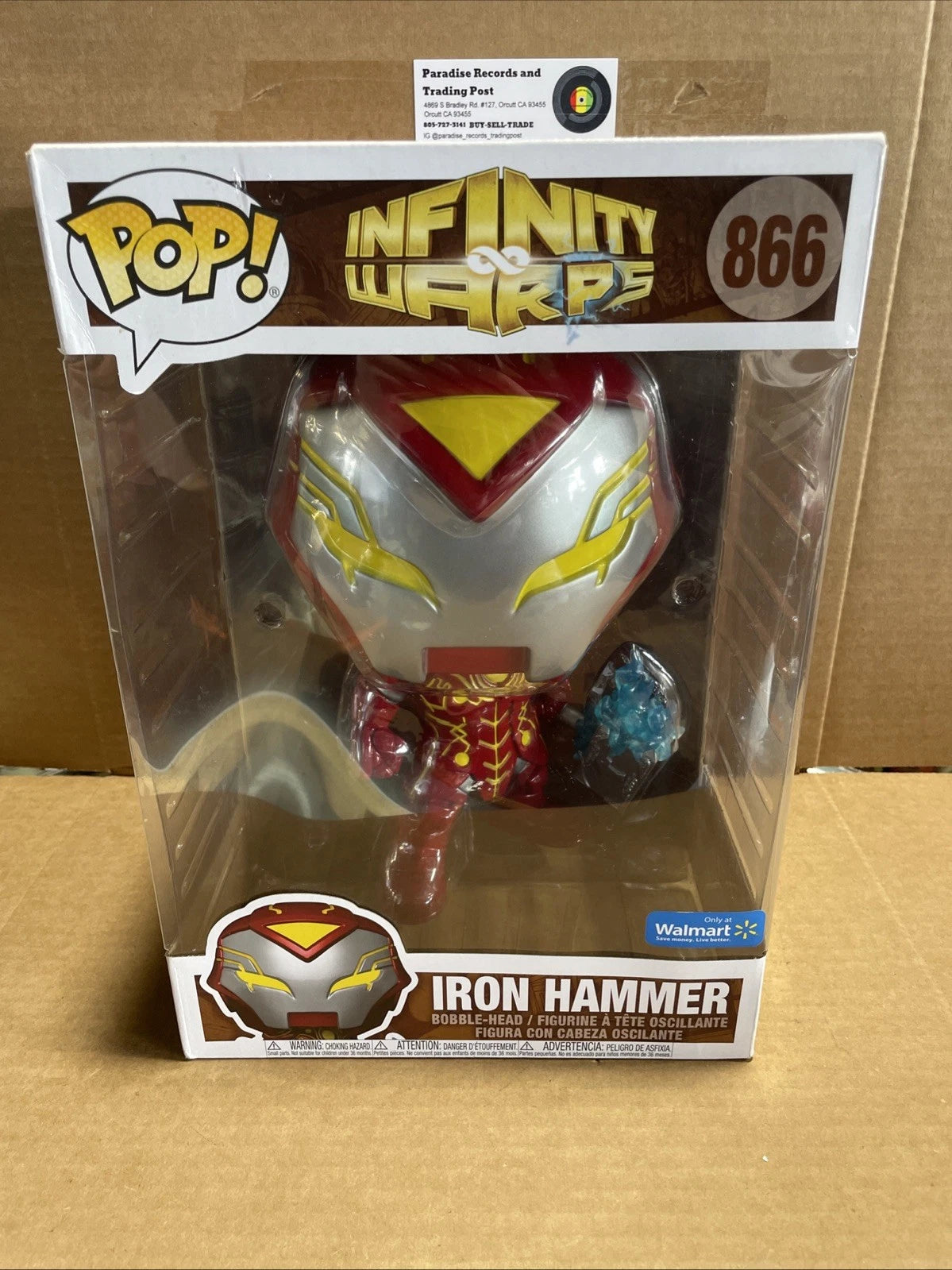 Funko Pop! Vinyl Jumbo 10 in: Marvel - Iron Hammer (Jumbo) - Walmart (Exclusive)