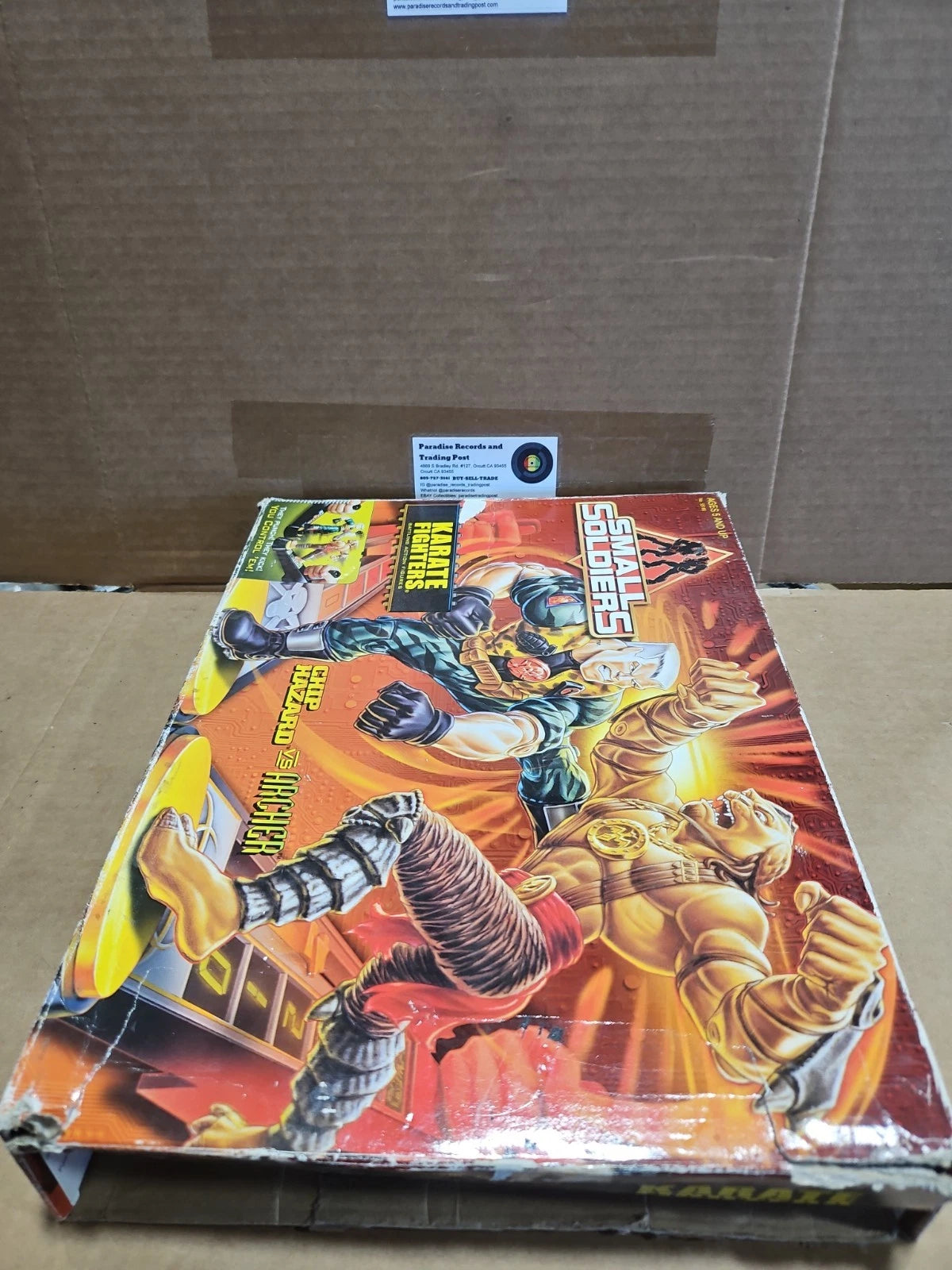 Rare Small Soldiers Karate Fighters Chip Hazard Vs Archer Pre-Owned