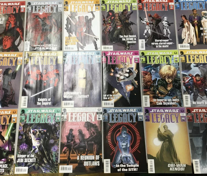 (qty 50) Vintage Star Wars Legacy Comic Collection Bundle Lot! ON SALE!