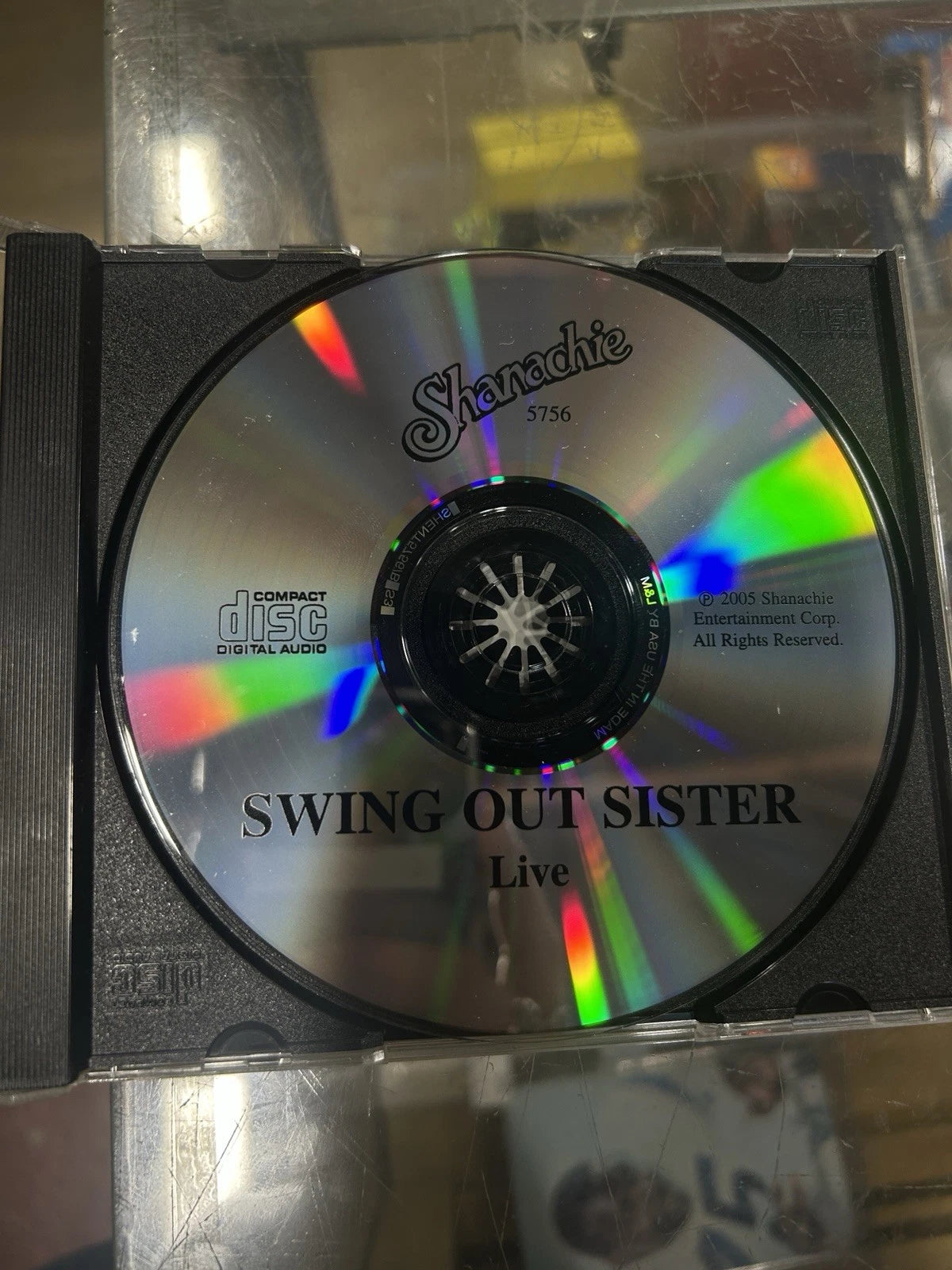 Live SWING OUT SISTER - AudioCD - GOOD