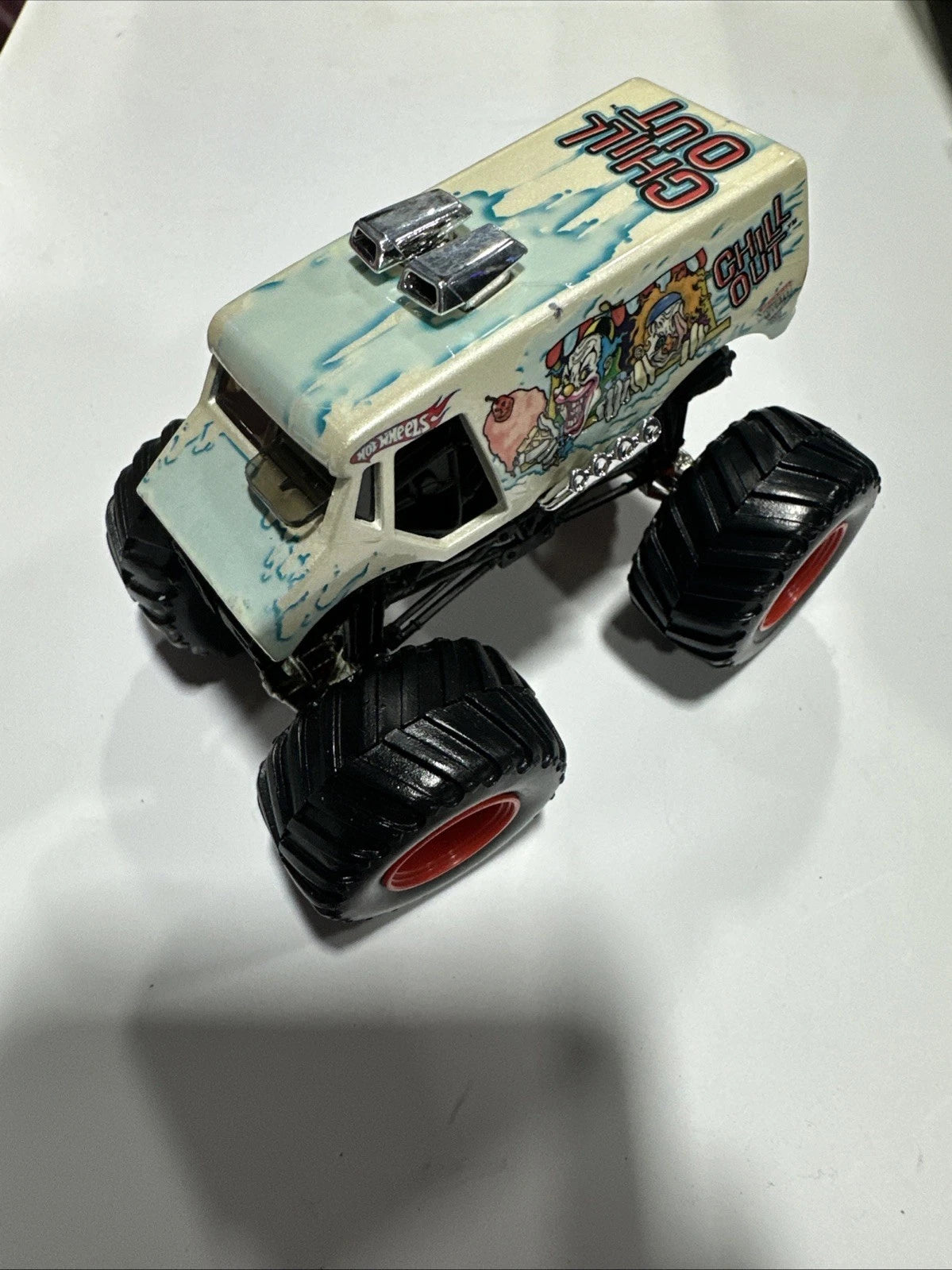 VTG Grave Digger HOT WHEELS MONSTER JAM Carrying Case Box with 11 Trucks Lot #1
