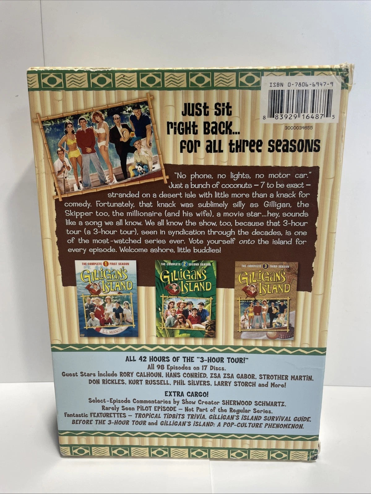 Gilligan's Island: The Complete Series Collection Box Set