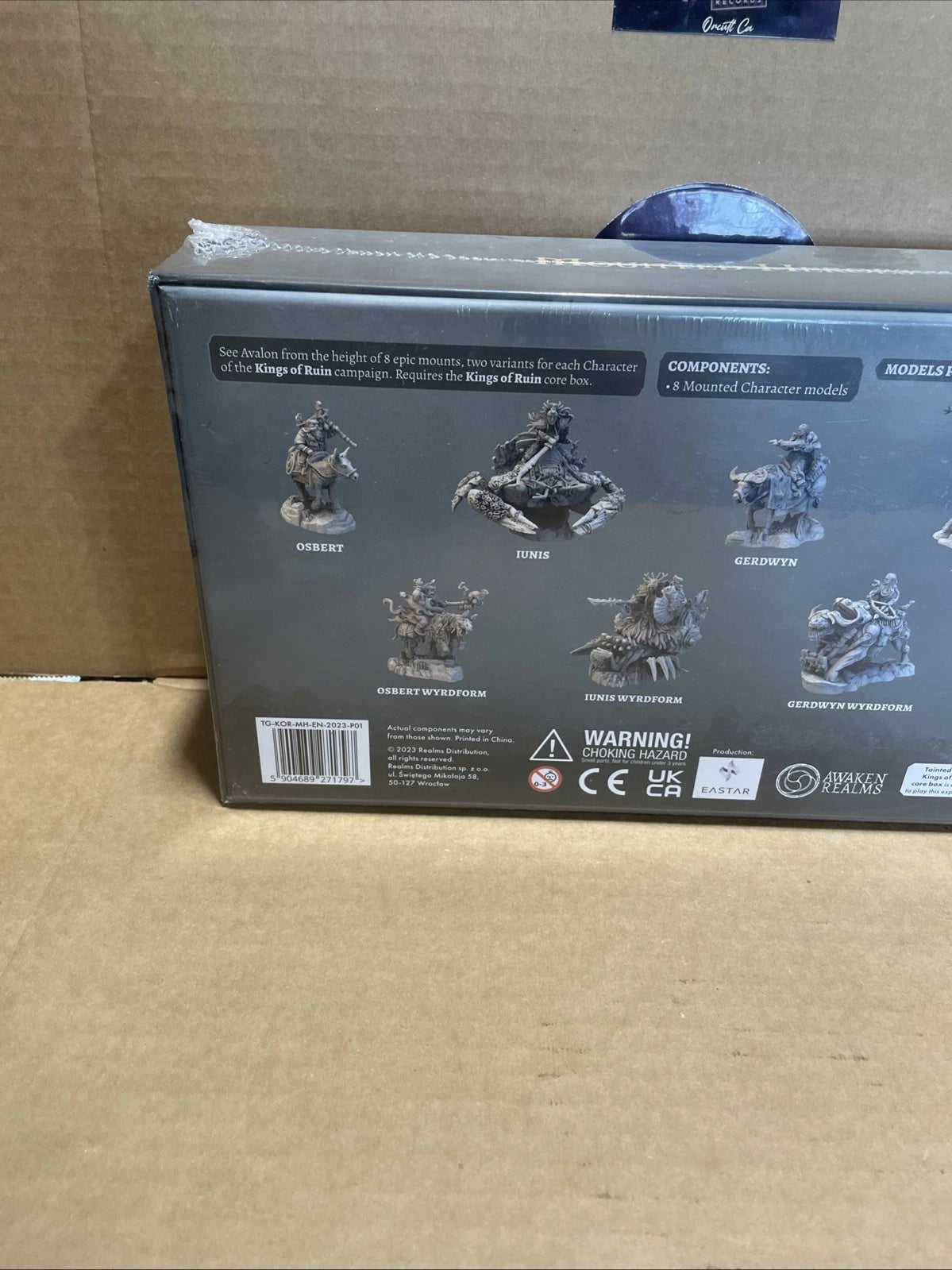 Tainted Grail: Kings of Ruin Mounted Heroes Sealed Brand New