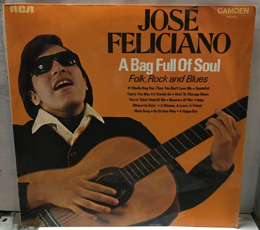 Jose Feliciano A Bag Full Of Soul UK Import Record CDS1079