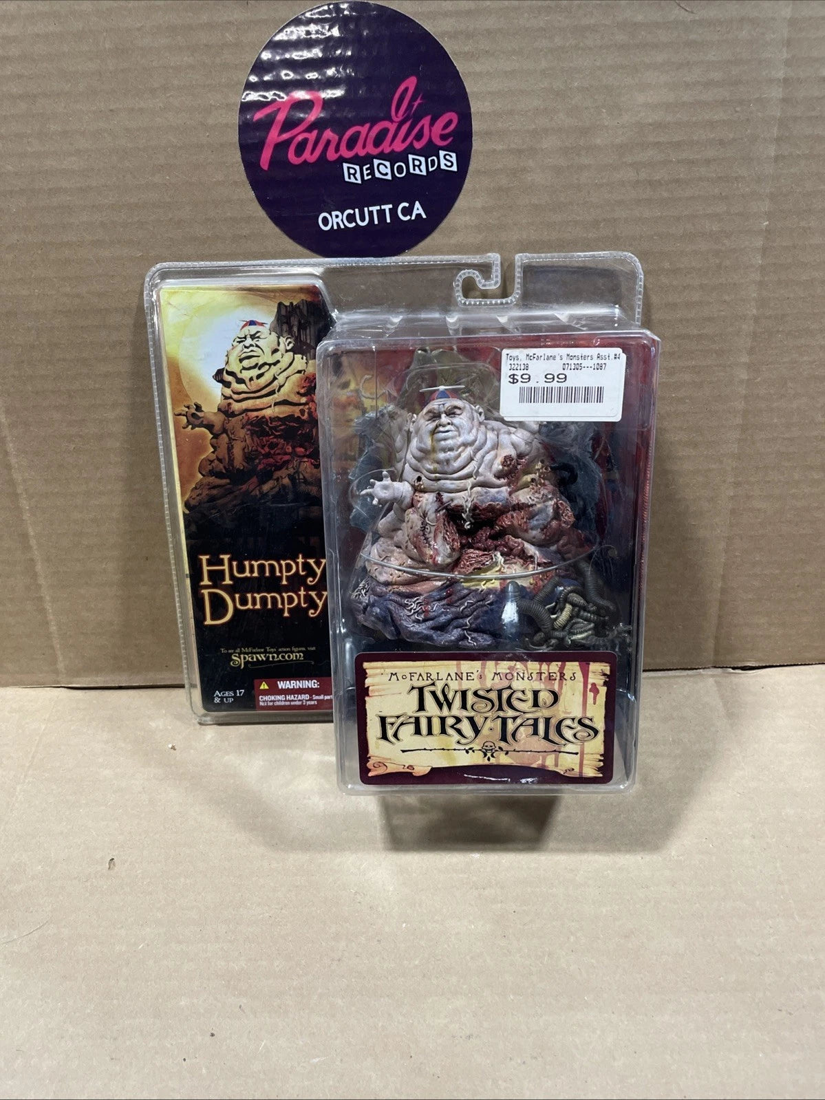 McFarlane Monsters Twisted Fairy Tales Series 4 Humpty Dumpty Sealed New 2005