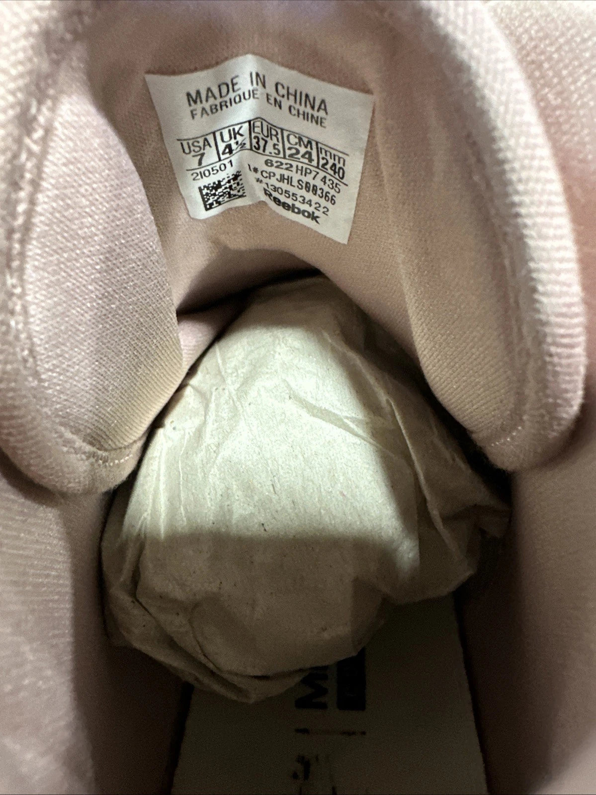 Reebok Club High Womens Size 7 Pink White Athletic Suede Shoes Sneakers