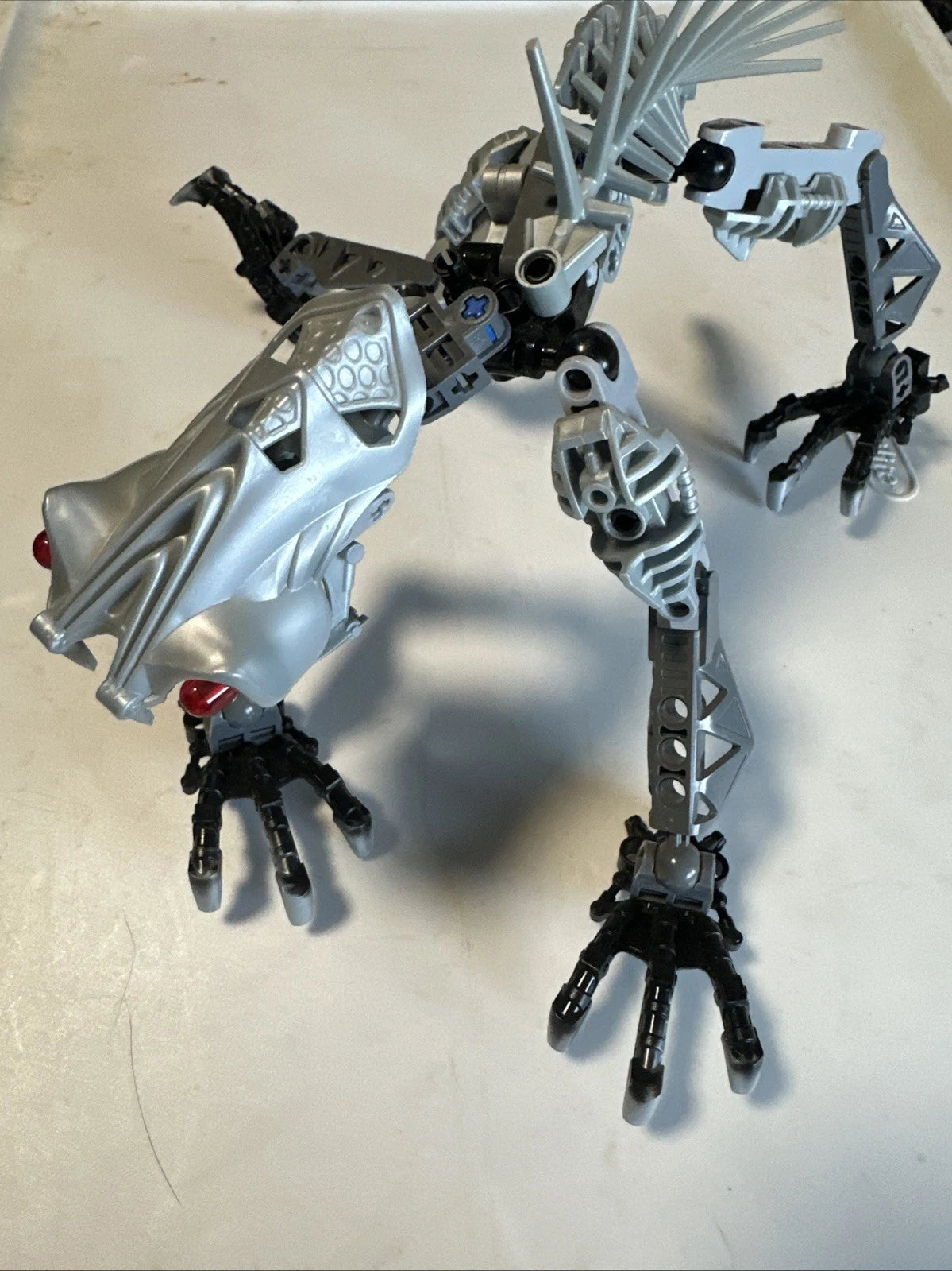 Lego Bionicle Maxilos and Spinax (8924) 96% Complete w/ Instructions