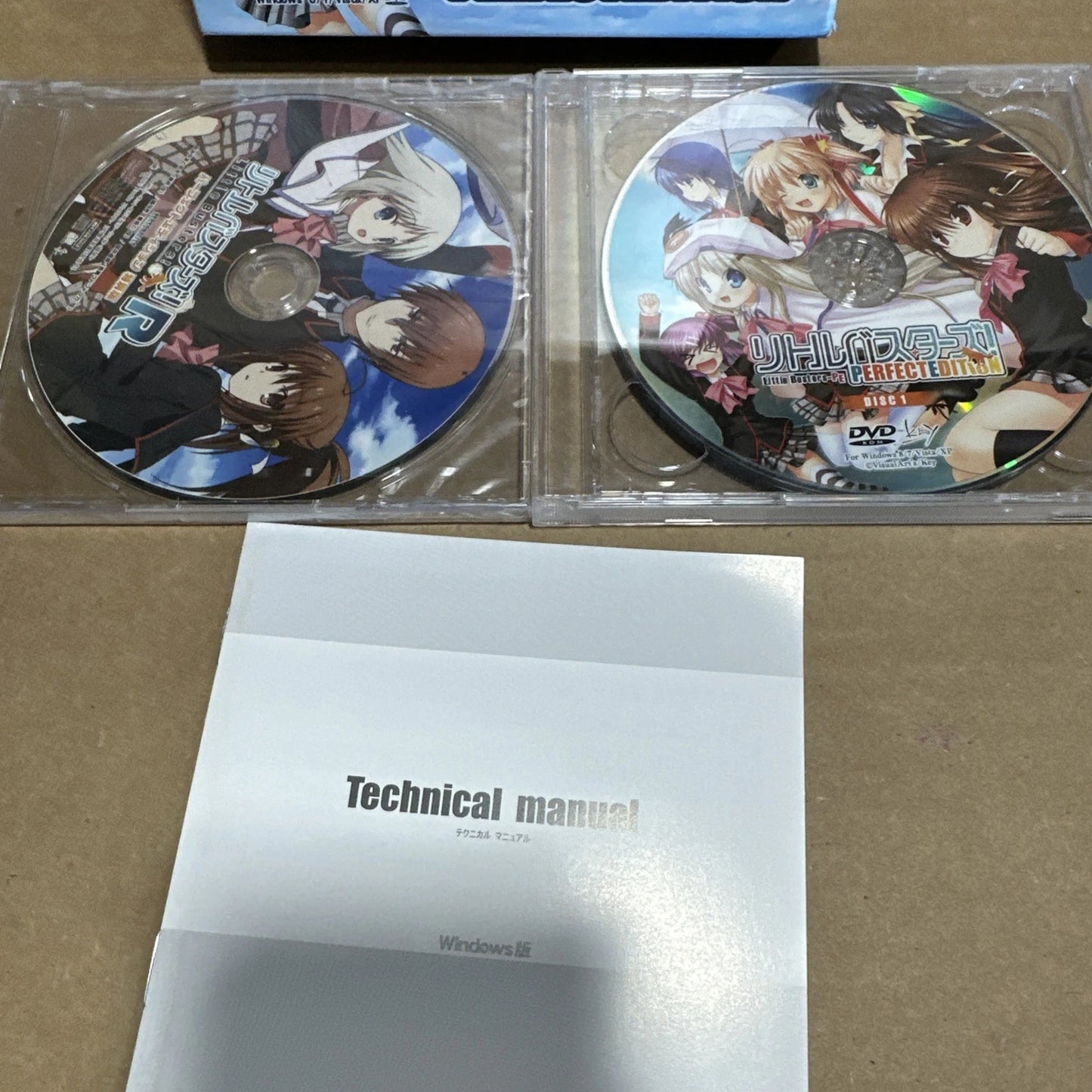 LITTLE BUSTERS! PERFECT EDITION PC DVD JP Import USA Seller CIB