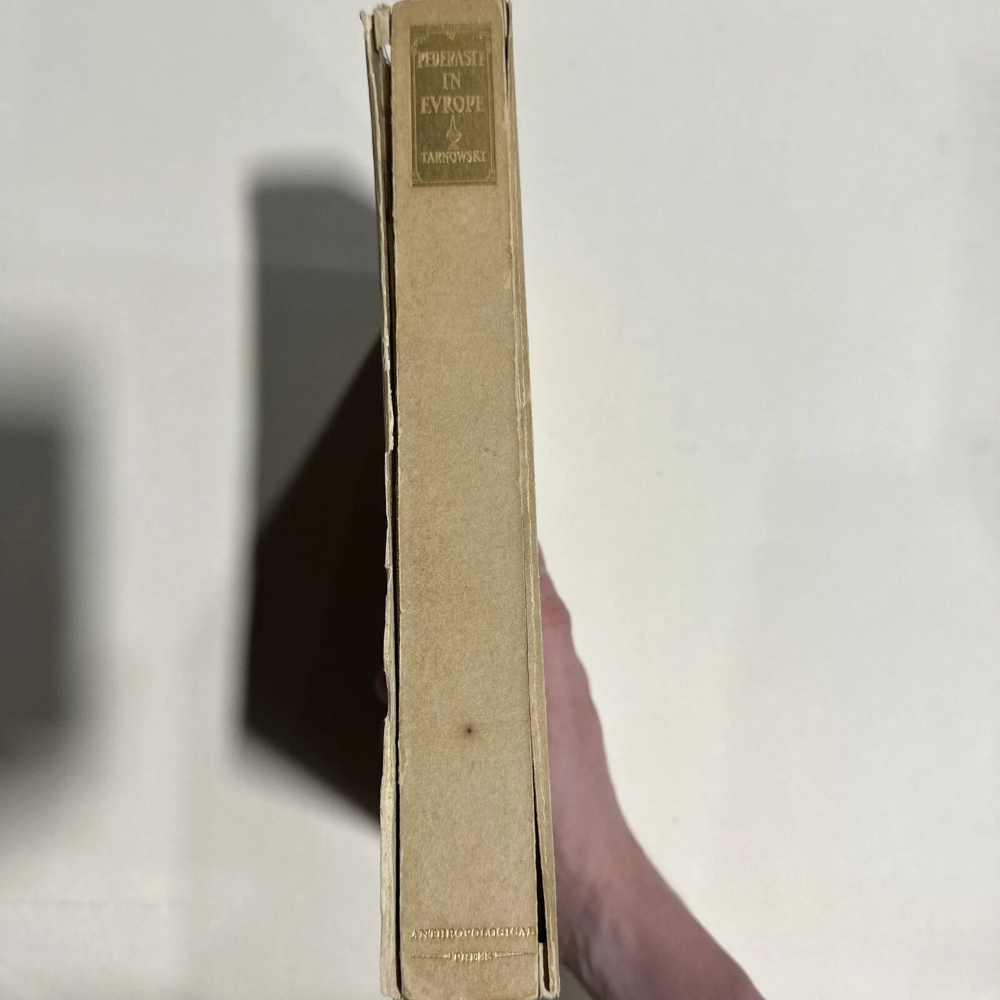 Anthropological, Legal, and Medical Studies on Pederasty in Europe RARE BOOK