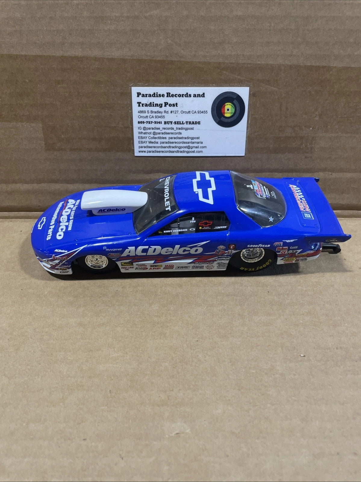 Racing Champions Kurt Johnson ACDelco Chevrolet Camaro NHRAPro Stock 1/24 No Box