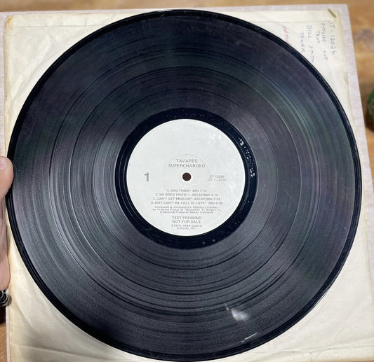 Tavares Supercharger Test Pressing LP