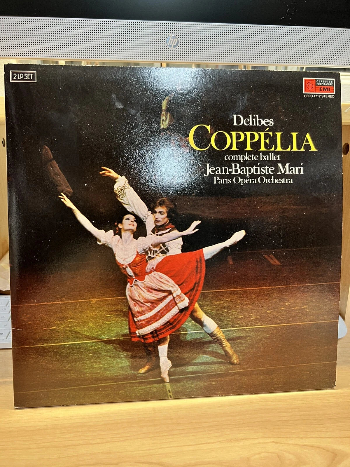 Delibes Coppelia 2 LP Set Jean-Bastiste Mari