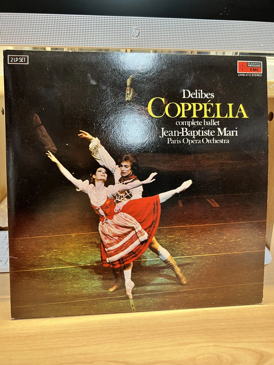 Delibes Coppelia 2 LP Set Jean-Bastiste Mari