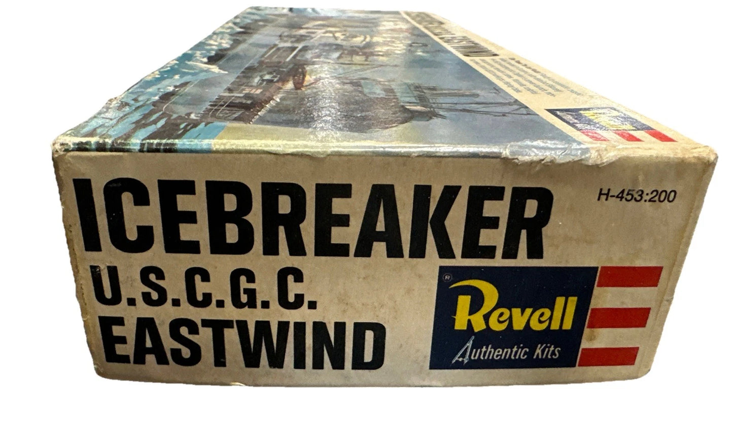Revell Icebreaker U.S.C.G.C. Eastwind Model Kit 1966 Boxart H-453:200