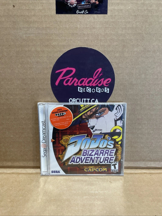 JoJo's Bizarre Adventure (Dreamcast, 2000) True Complete CIB RegCard and Insert!
