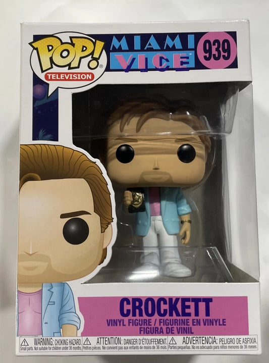 Funko Pop Television Miami Vice Crockett Box 939 NIB 2019