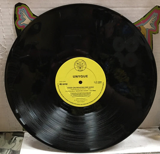 Unyque Keep On Making Me High 12” UK Import Record DJR18006