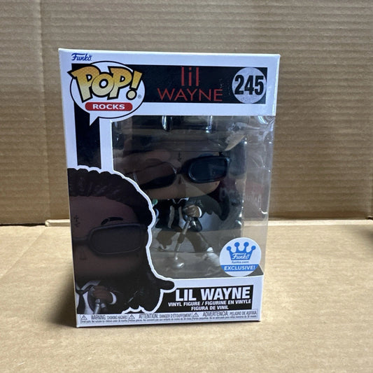 Funko Pop! Rocks Lil Wayne #245 Exclusive Vinyl Figure Music Collection