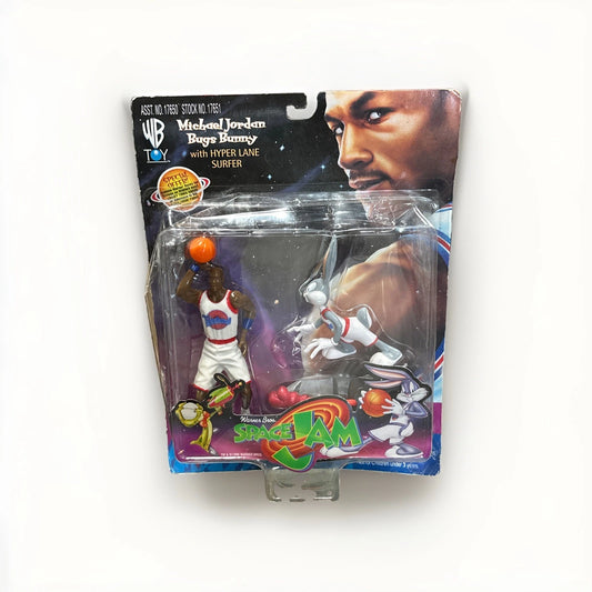 VINTAGE 1996 SPACE JAM - MICHAEL JORDAN & BUGS BUNNY - UNOPENED