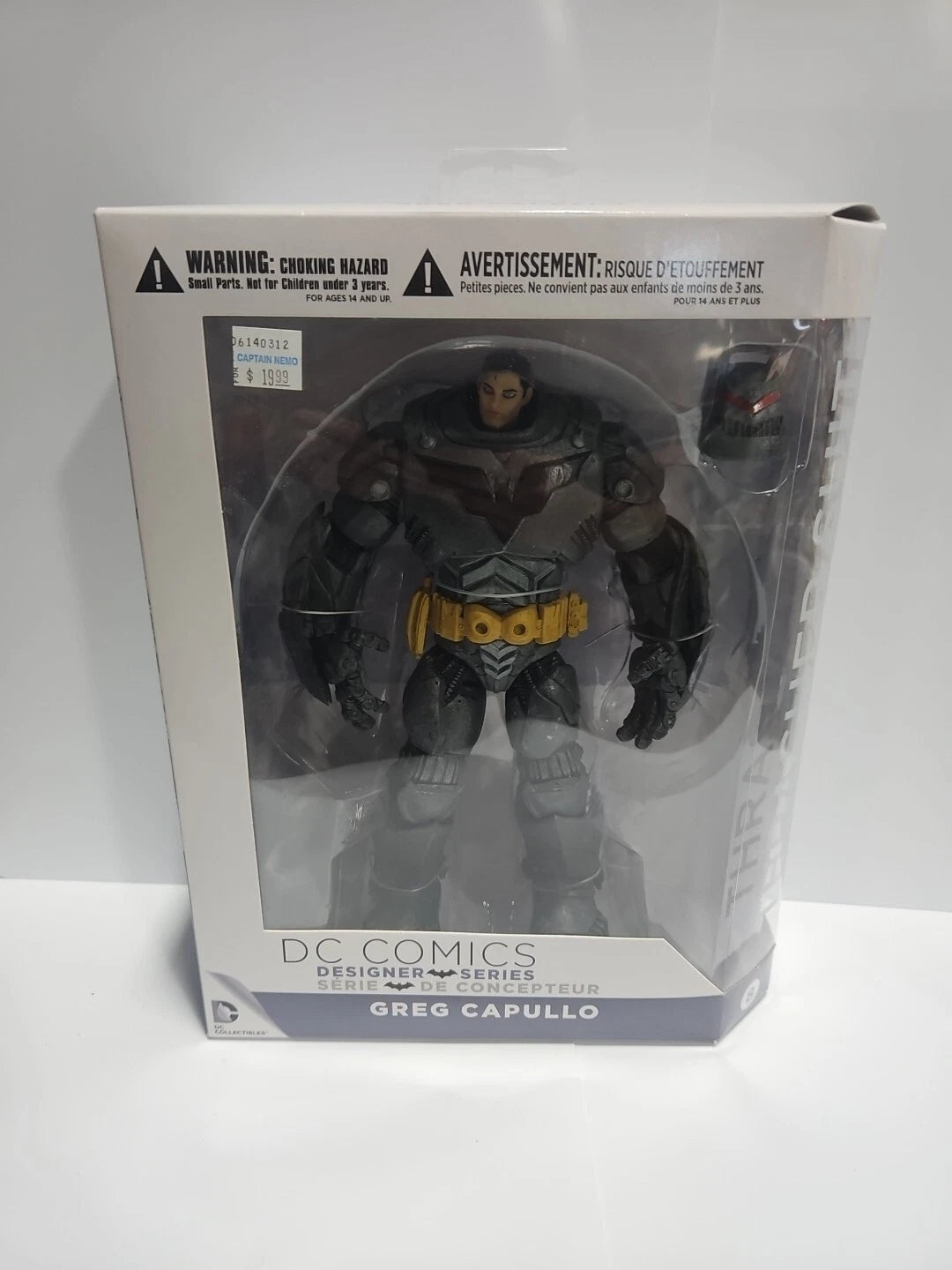 DC Comics Designer Series Capullo #8 Thrasher Suit Batman Action Figure 2014